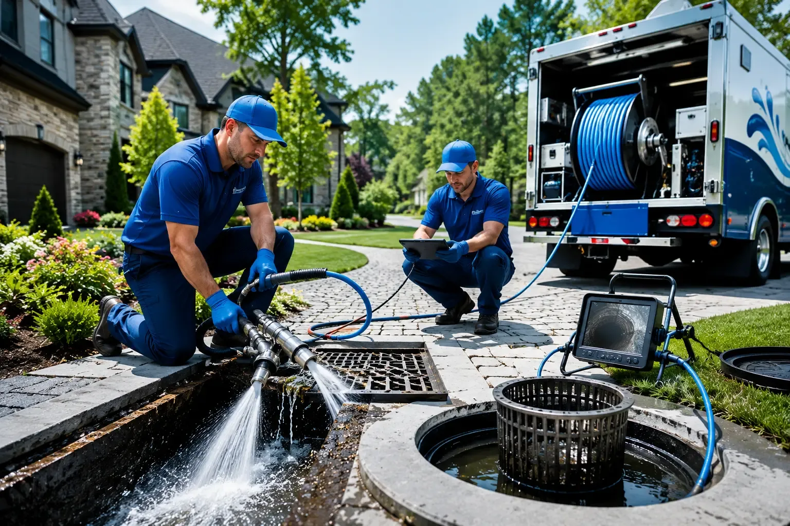 Local outdoor drain cleaning professionals in Island Lake, IL