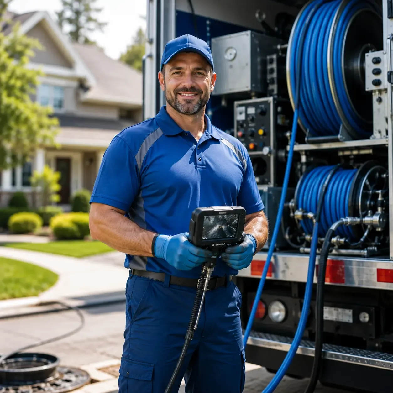 Local outdoor drain cleaning specialists in Island Lake, IL